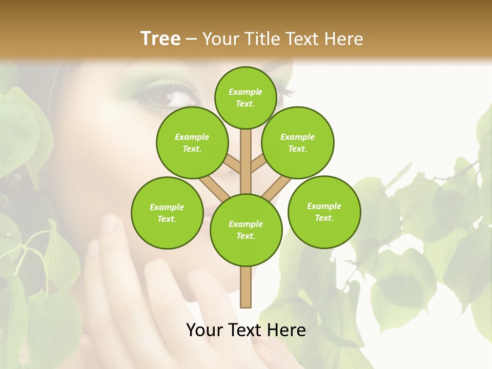 Youth Art Portrait PowerPoint Template