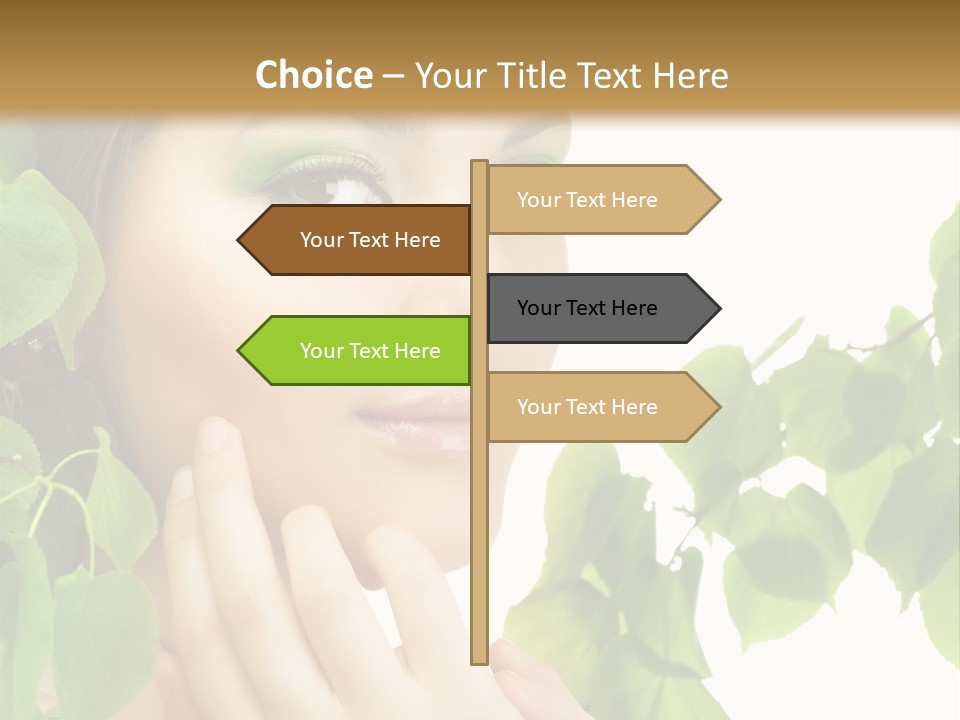 Youth Art Portrait PowerPoint Template