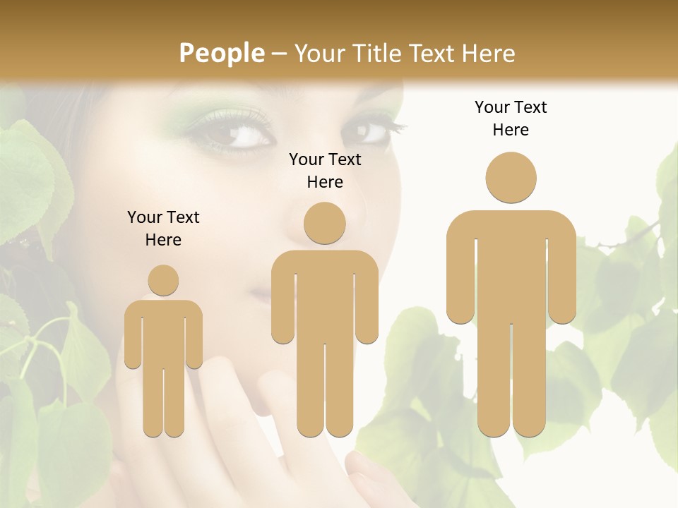 Youth Art Portrait PowerPoint Template