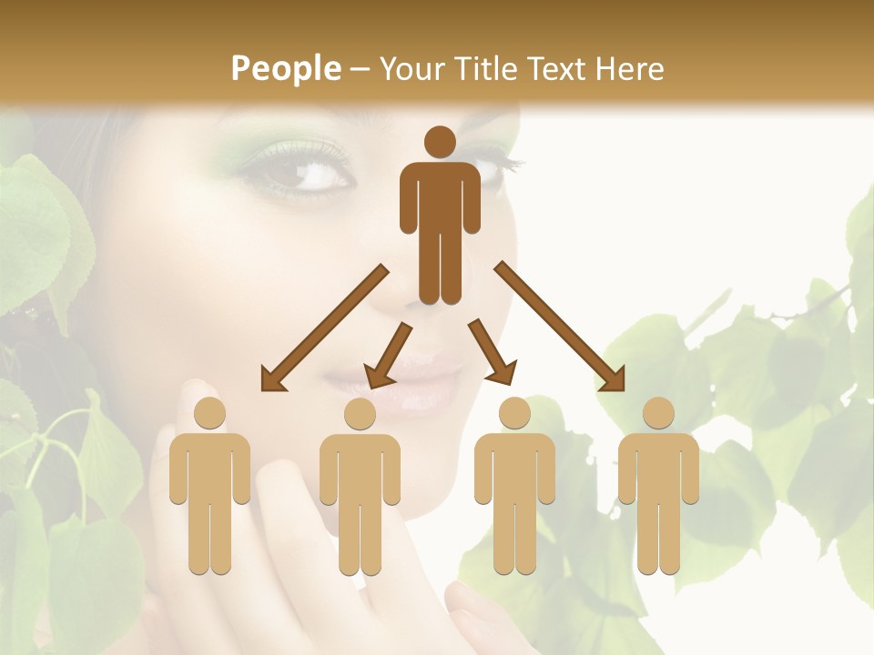 Youth Art Portrait PowerPoint Template