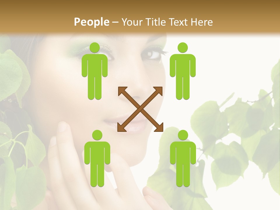 Youth Art Portrait PowerPoint Template