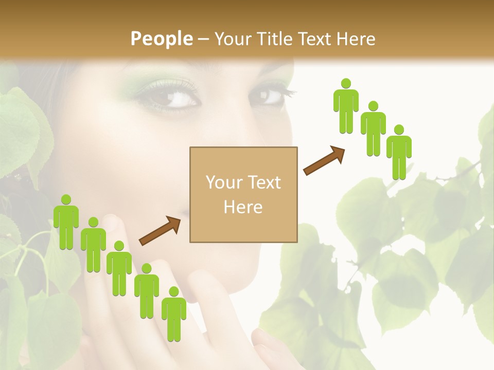 Youth Art Portrait PowerPoint Template