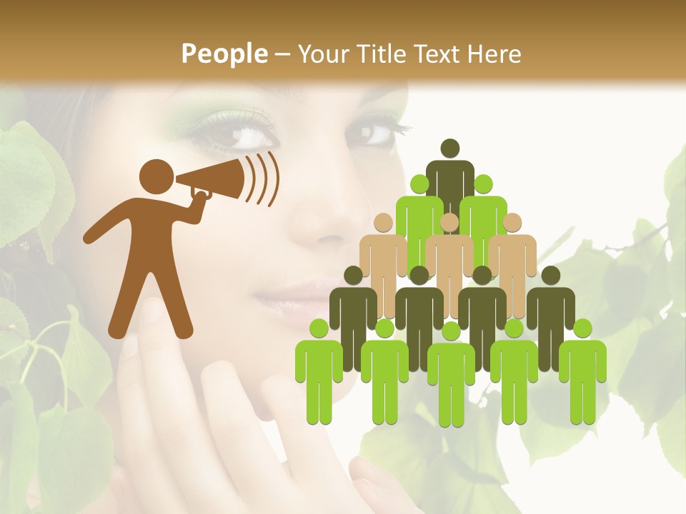 Youth Art Portrait PowerPoint Template