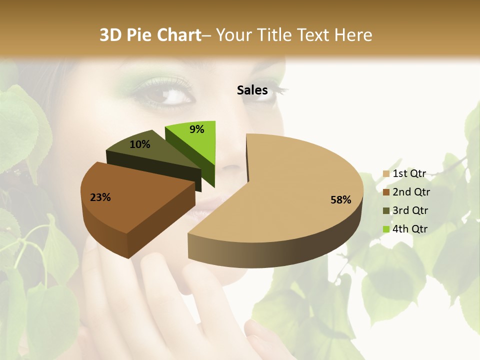 Youth Art Portrait PowerPoint Template