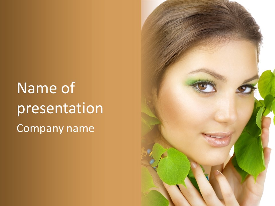 Natural Youth Green PowerPoint Template