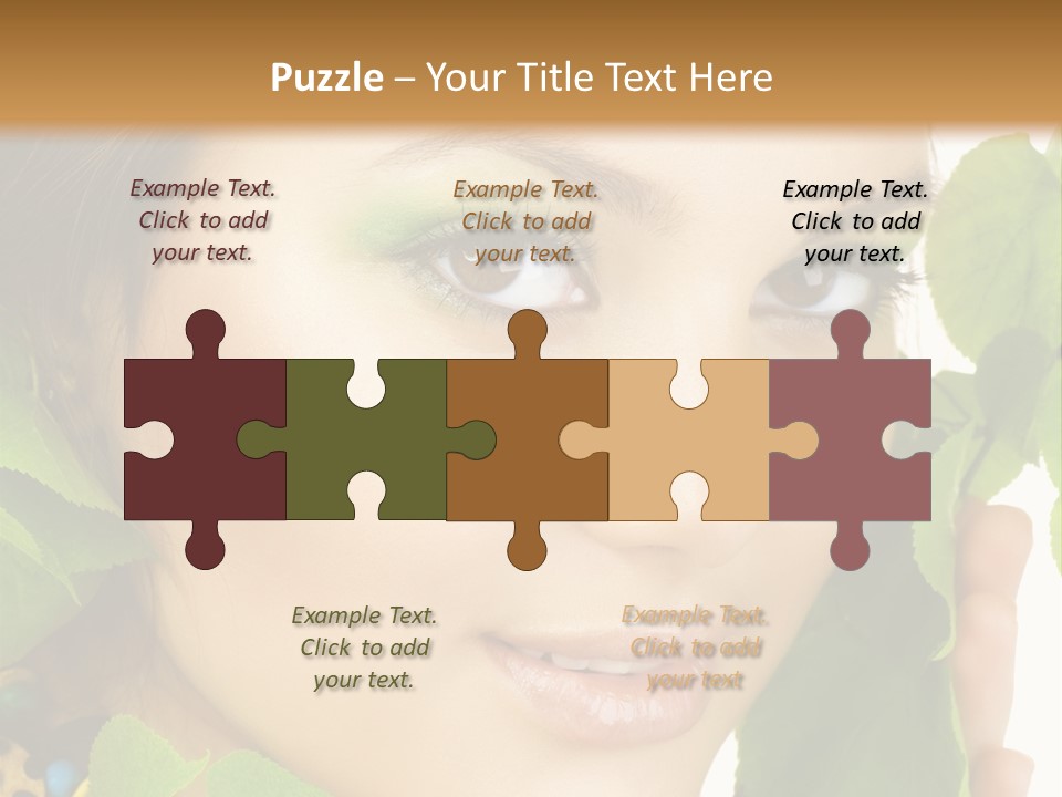 Natural Youth Green PowerPoint Template