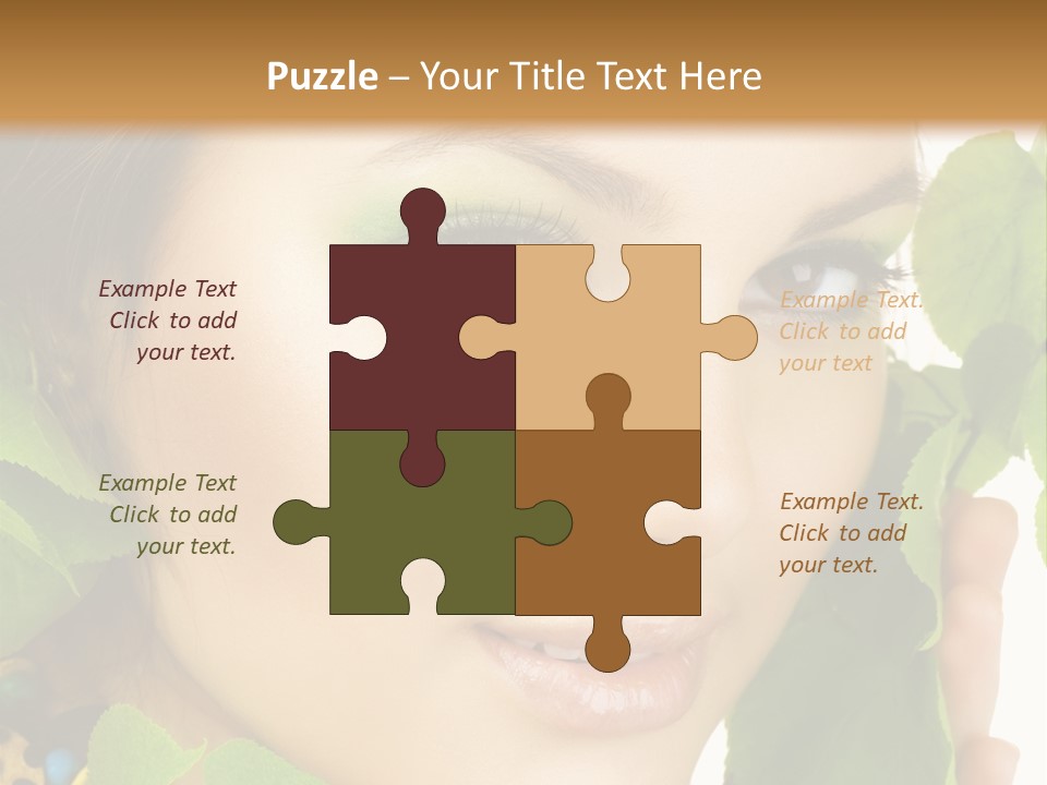 Natural Youth Green PowerPoint Template