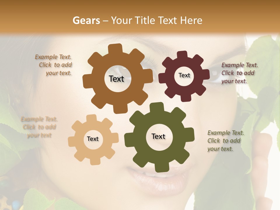 Natural Youth Green PowerPoint Template