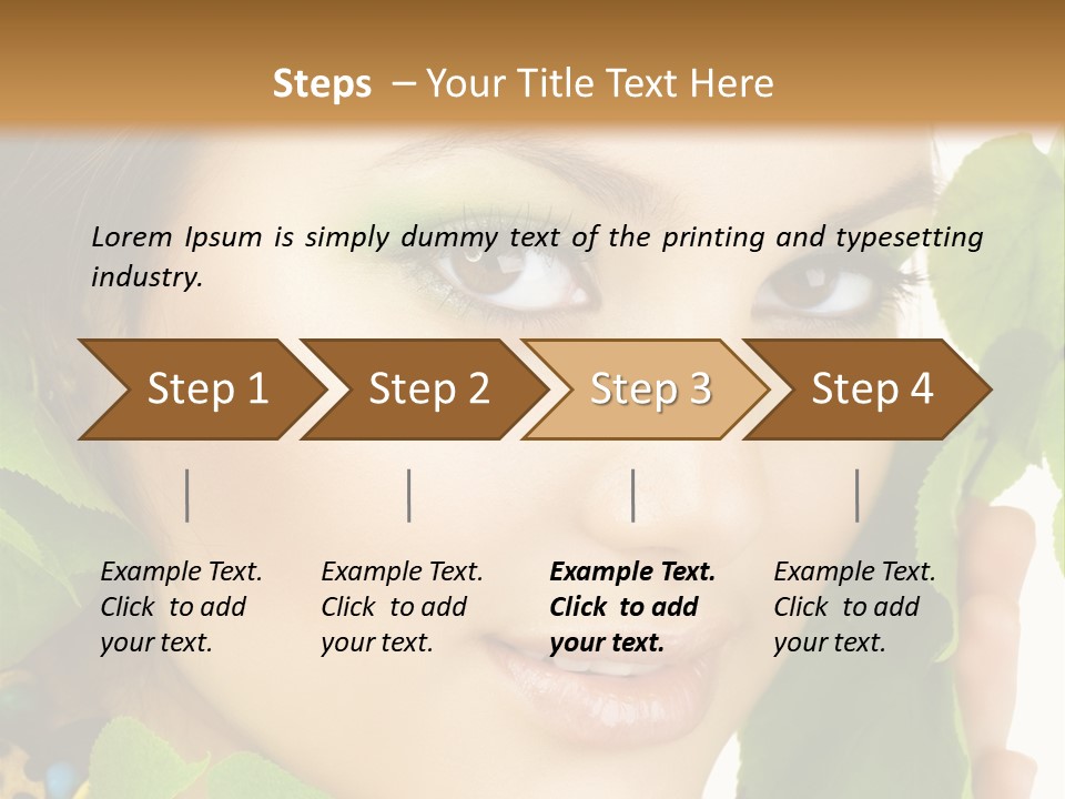 Natural Youth Green PowerPoint Template