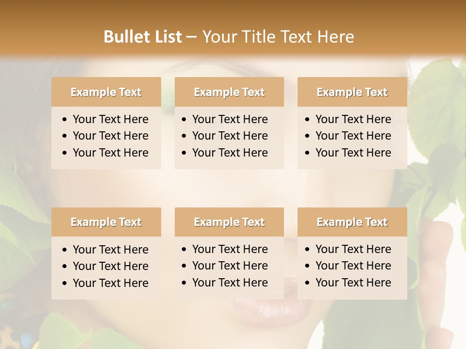 Natural Youth Green PowerPoint Template