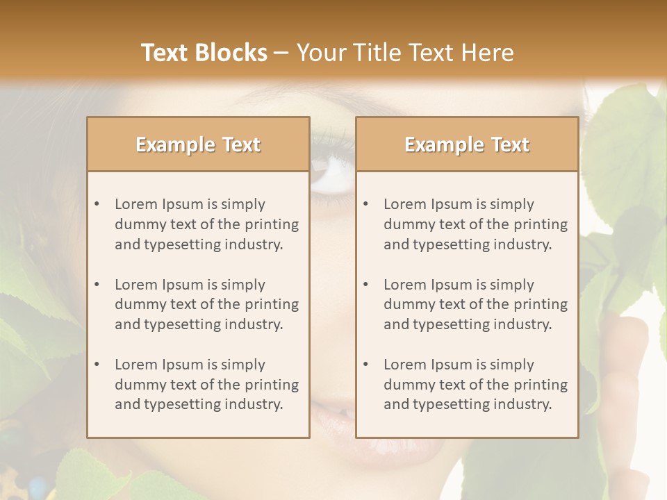 Natural Youth Green PowerPoint Template