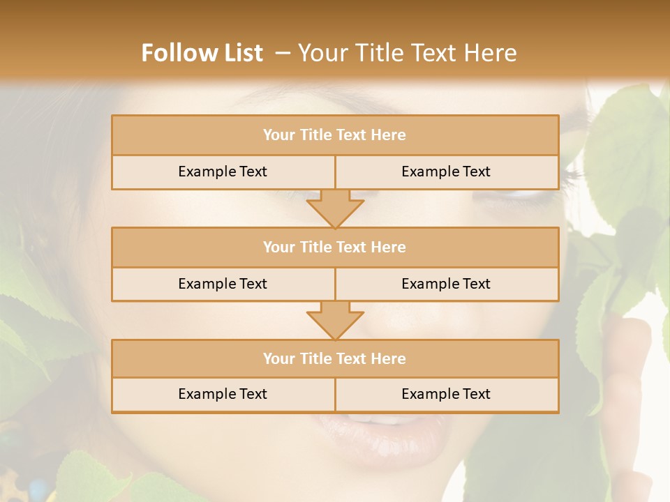 Natural Youth Green PowerPoint Template