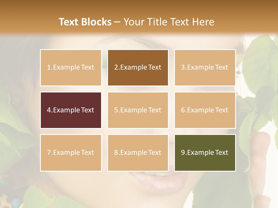 Natural Youth Green PowerPoint Template