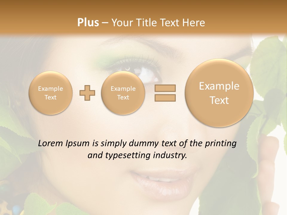 Natural Youth Green PowerPoint Template