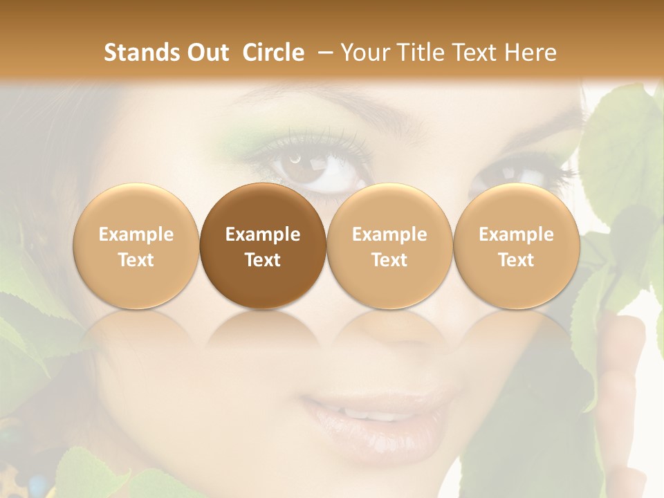 Natural Youth Green PowerPoint Template