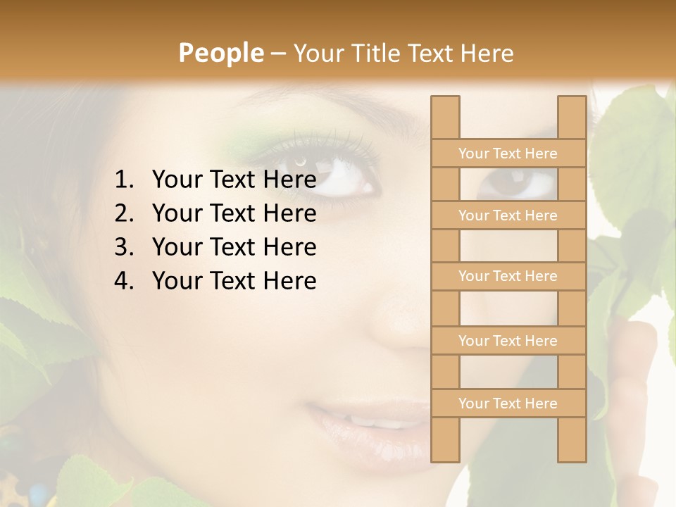 Natural Youth Green PowerPoint Template