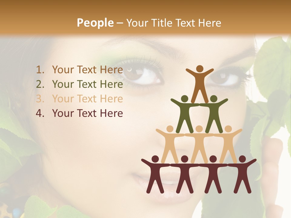 Natural Youth Green PowerPoint Template