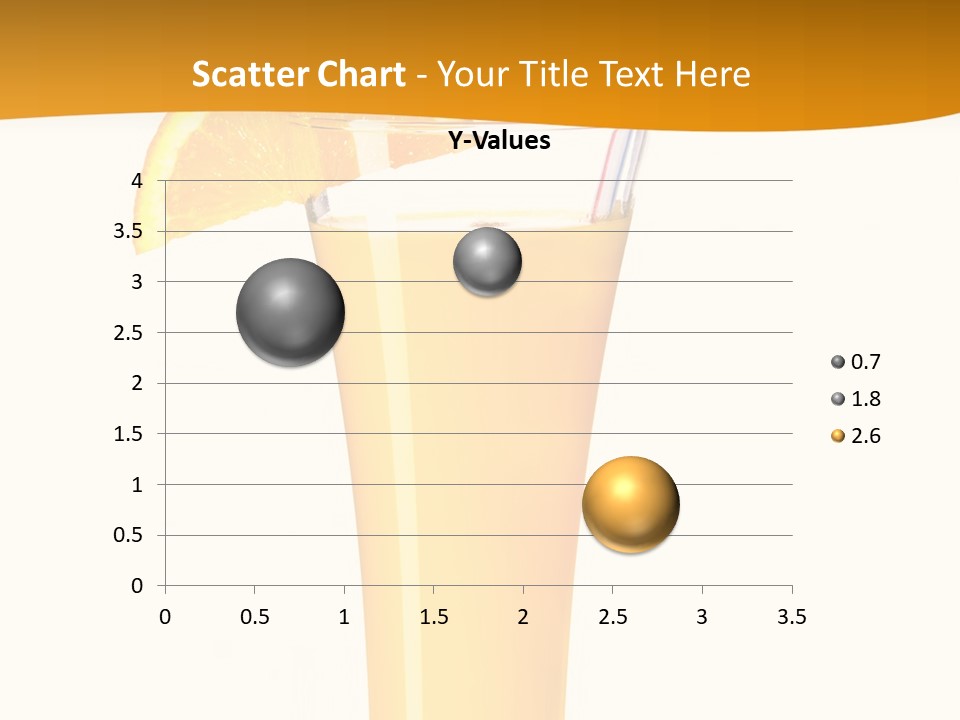 Half Dessert Slice PowerPoint Template