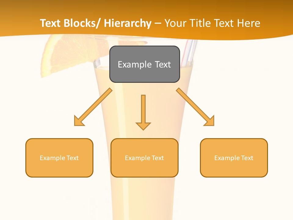 Half Dessert Slice PowerPoint Template