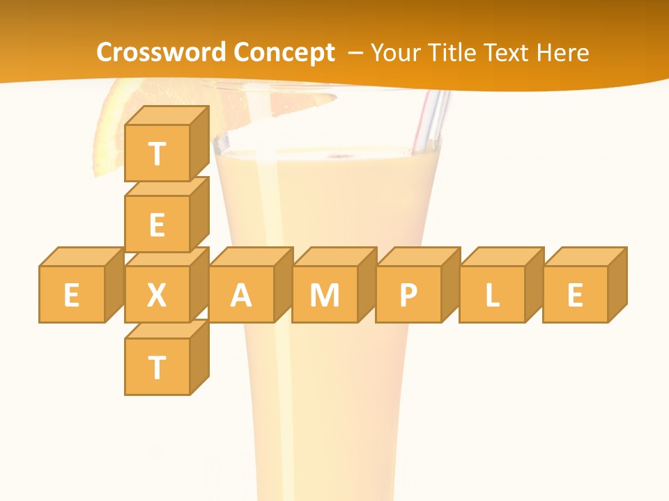 Half Dessert Slice PowerPoint Template