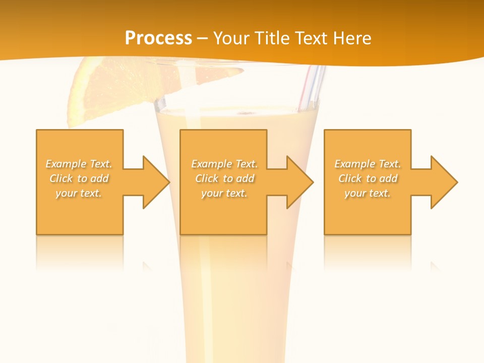 Half Dessert Slice PowerPoint Template