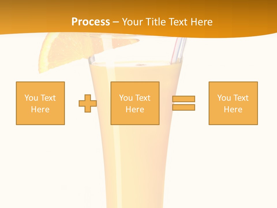 Half Dessert Slice PowerPoint Template