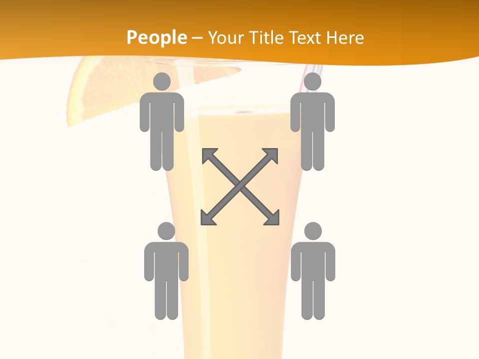 Half Dessert Slice PowerPoint Template