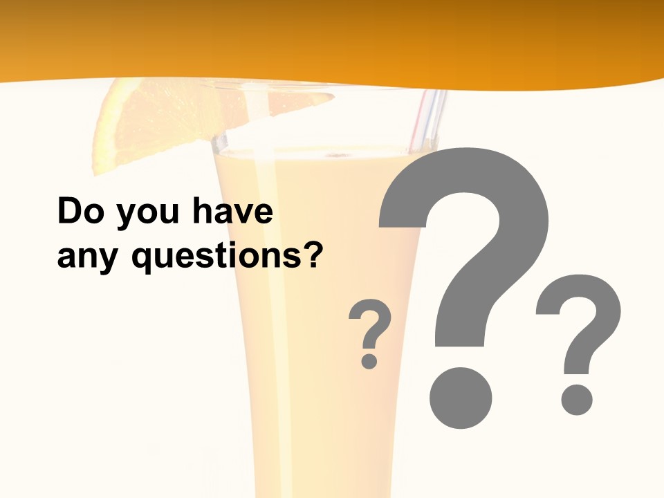 Half Dessert Slice PowerPoint Template