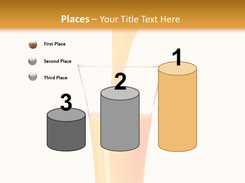 Nature Breakfast Beverage PowerPoint Template