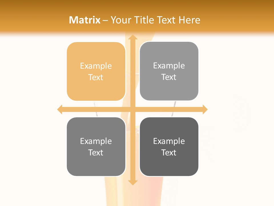 Nature Breakfast Beverage PowerPoint Template