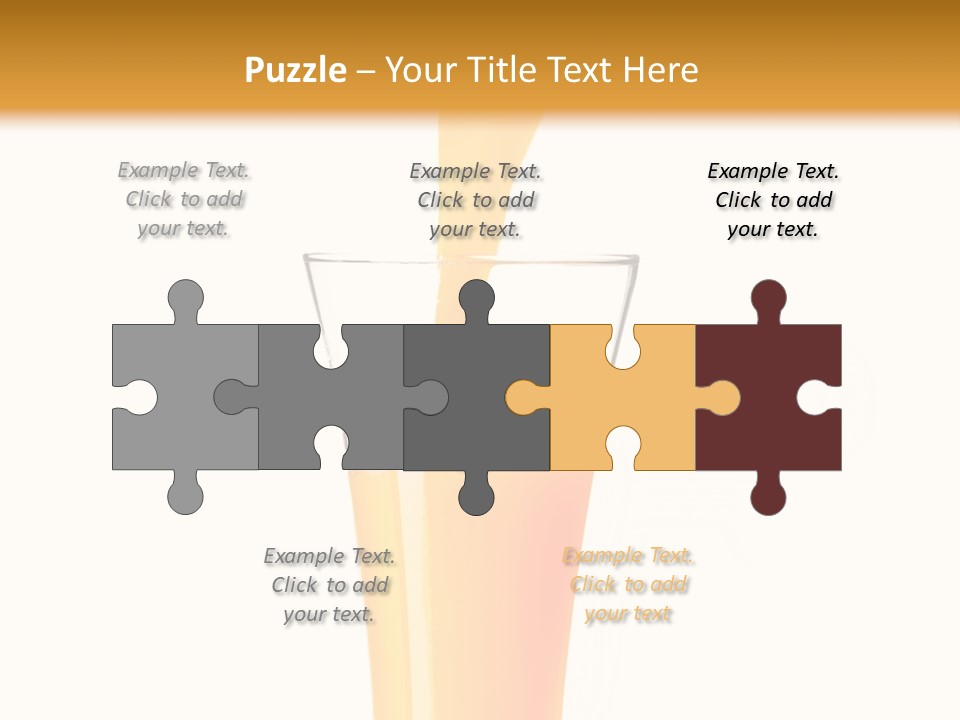 Nature Breakfast Beverage PowerPoint Template