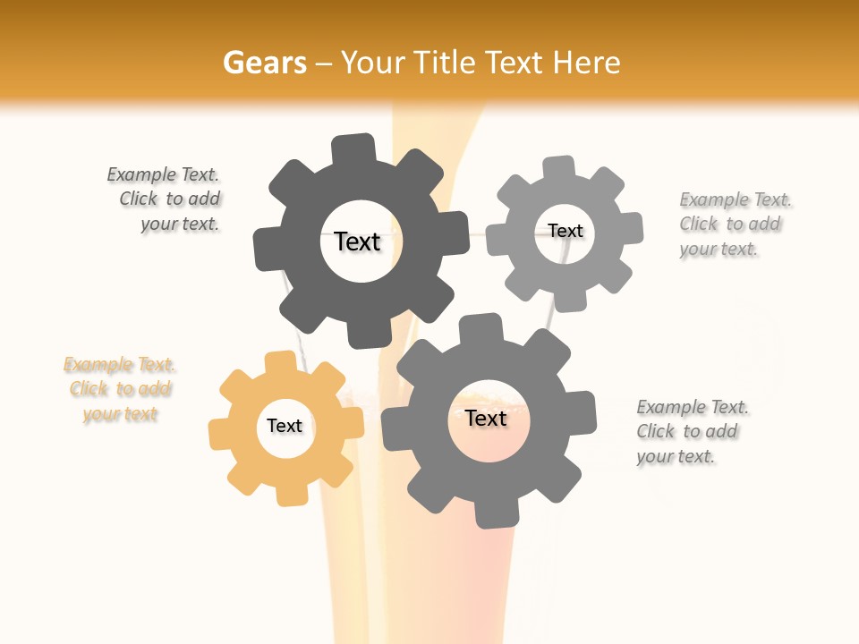 Nature Breakfast Beverage PowerPoint Template