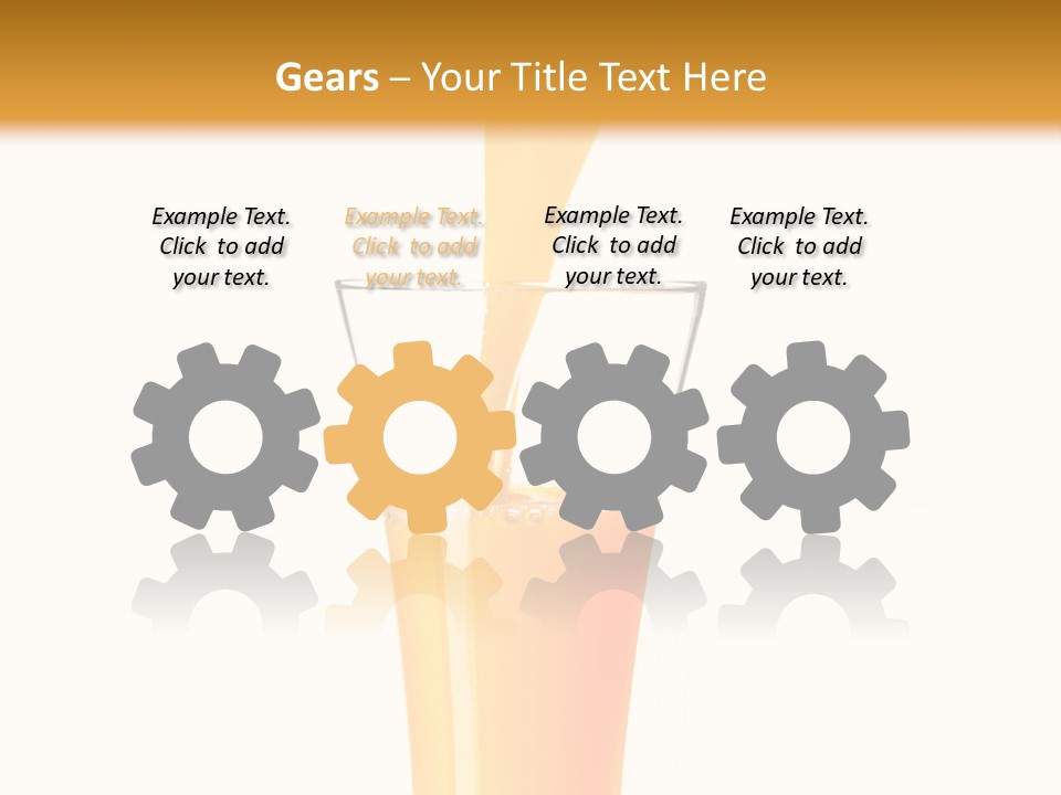 Nature Breakfast Beverage PowerPoint Template