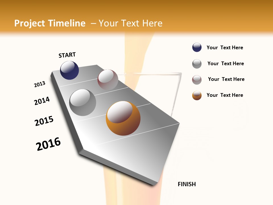 Nature Breakfast Beverage PowerPoint Template