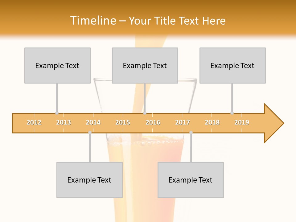 Nature Breakfast Beverage PowerPoint Template