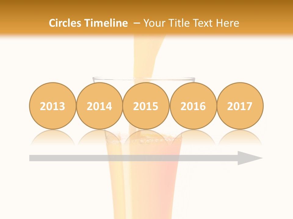 Nature Breakfast Beverage PowerPoint Template