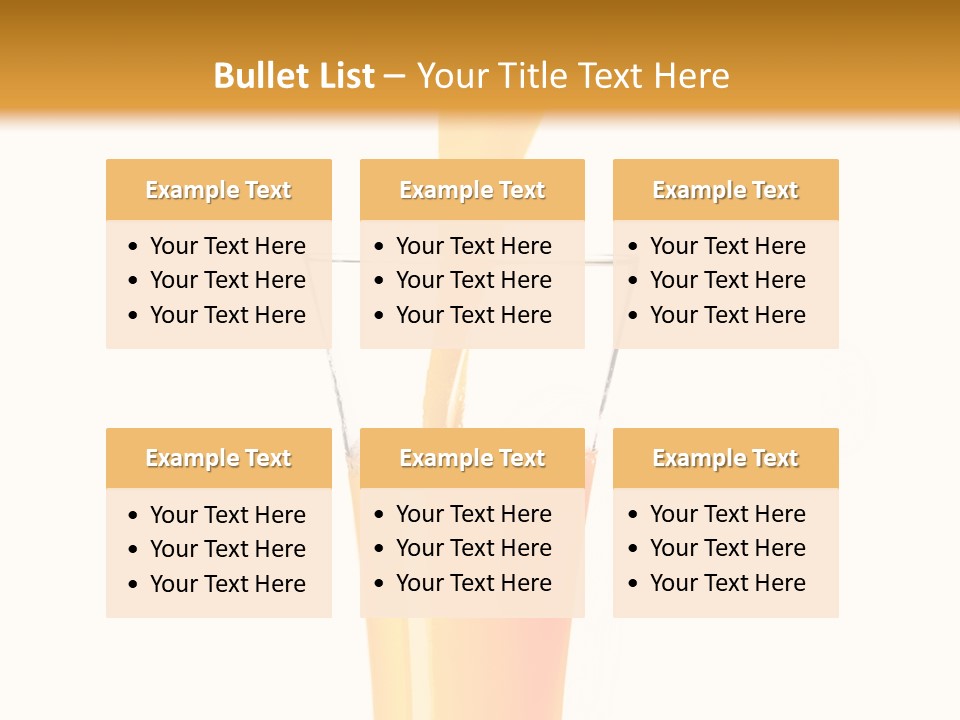 Nature Breakfast Beverage PowerPoint Template