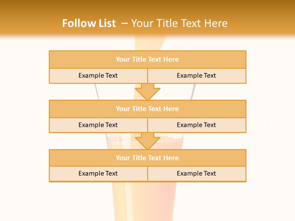 Nature Breakfast Beverage PowerPoint Template