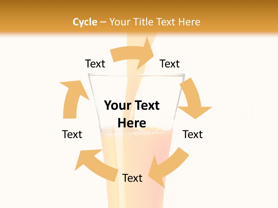 Nature Breakfast Beverage PowerPoint Template