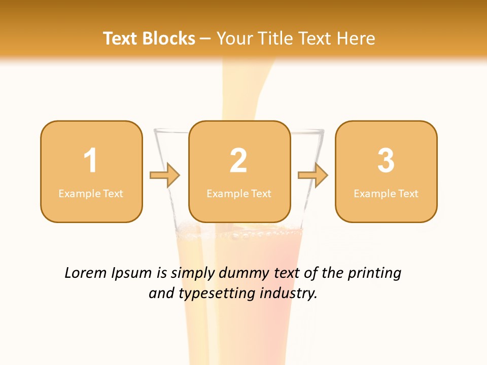 Nature Breakfast Beverage PowerPoint Template
