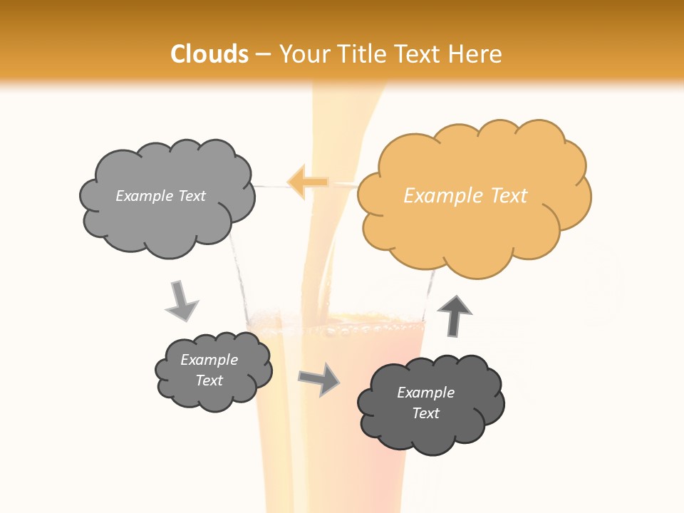 Nature Breakfast Beverage PowerPoint Template