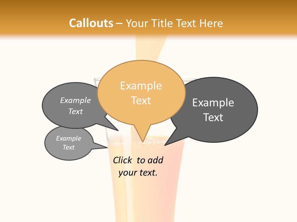 Nature Breakfast Beverage PowerPoint Template