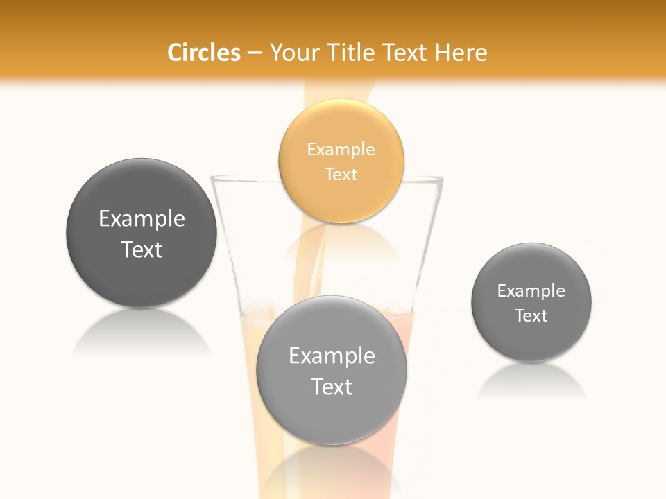 Nature Breakfast Beverage PowerPoint Template