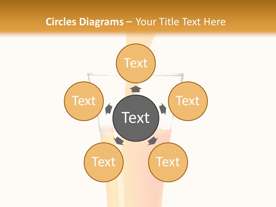 Nature Breakfast Beverage PowerPoint Template