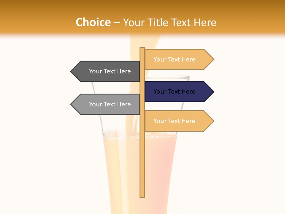 Nature Breakfast Beverage PowerPoint Template