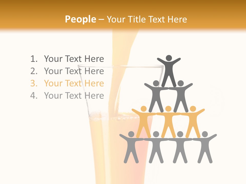 Nature Breakfast Beverage PowerPoint Template