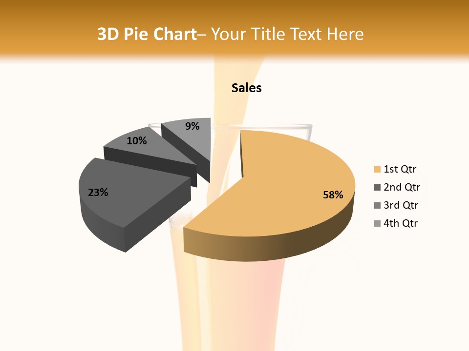 Nature Breakfast Beverage PowerPoint Template