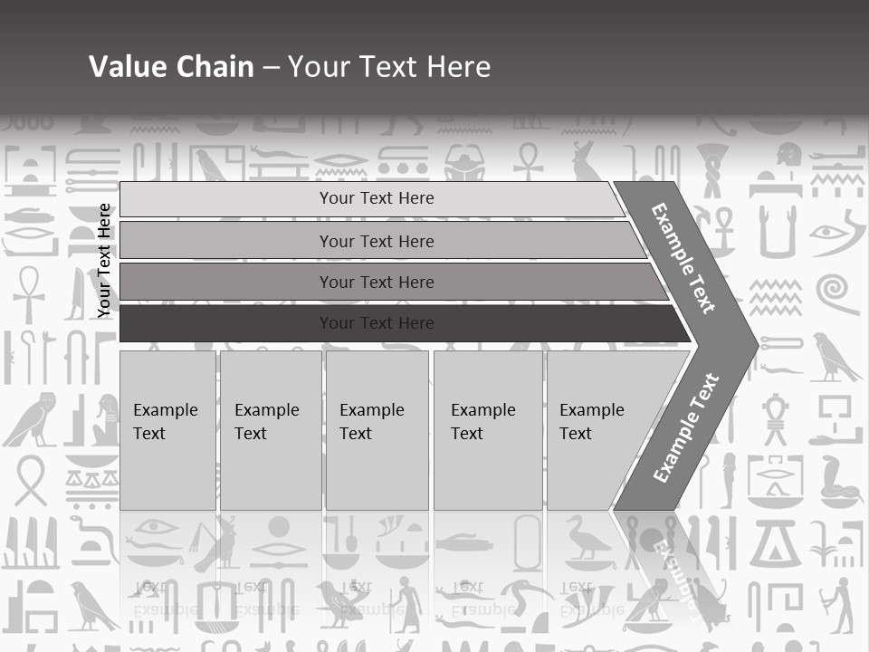 Letter Decoration Title PowerPoint Template
