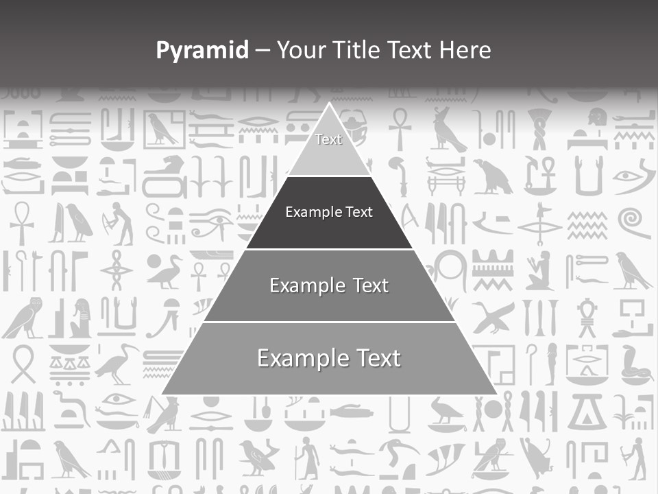 Letter Decoration Title PowerPoint Template