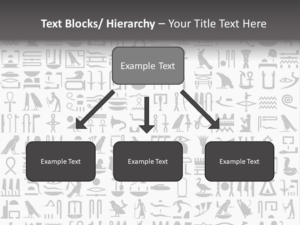 Letter Decoration Title PowerPoint Template